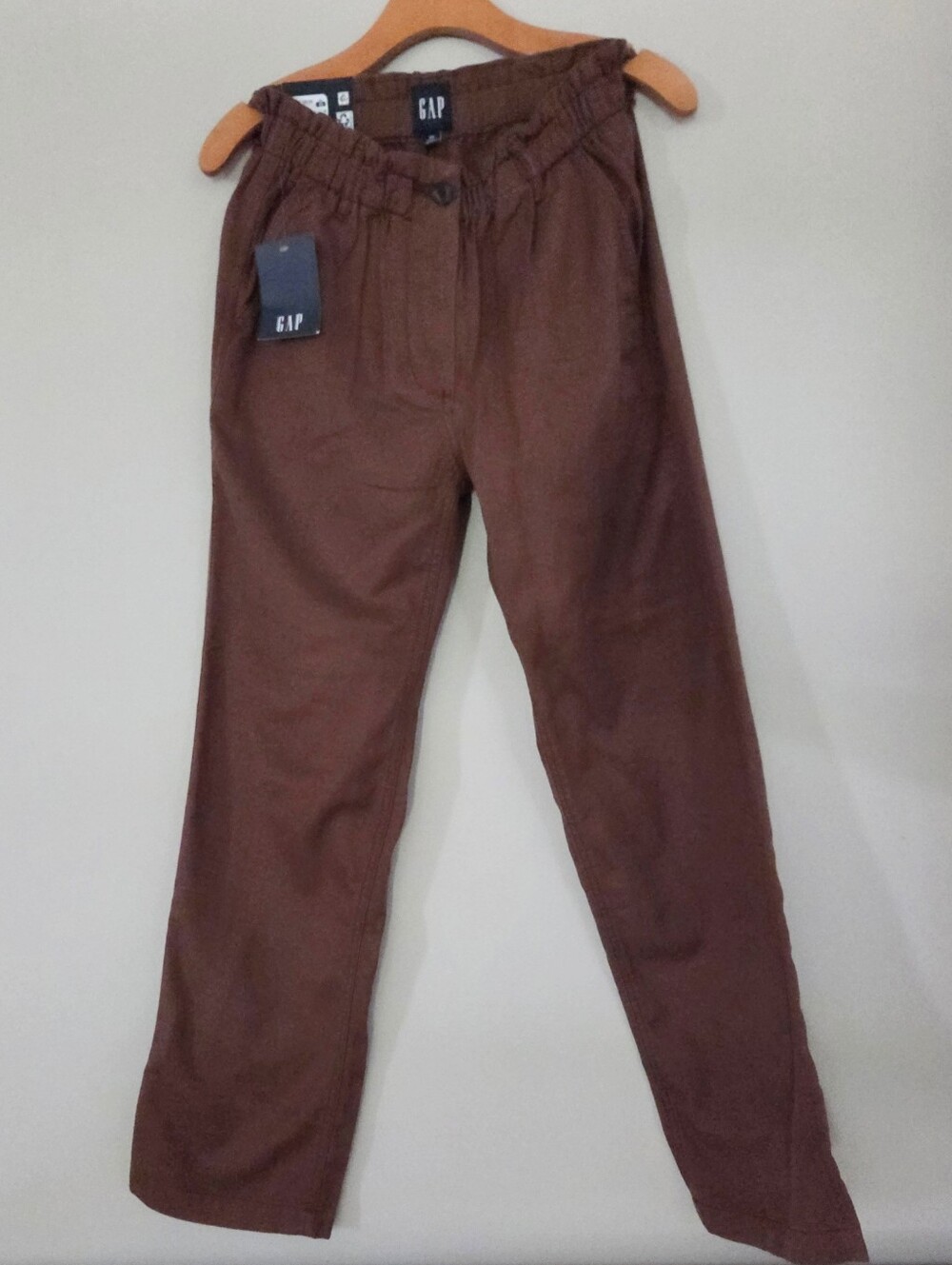 GAP Women's Brown Easy Twill Casual Pants